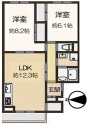 富士林プラザ12番館の物件間取画像